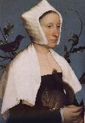 Hans Holbein With squirrels and birds swept Europe and the portrait of woman oil on canvas